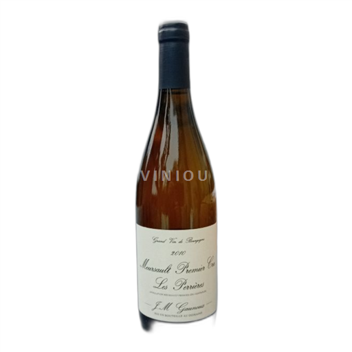 Bourgogne Meursault Premier Cru J.m Gaunoux Les Perrières 2010