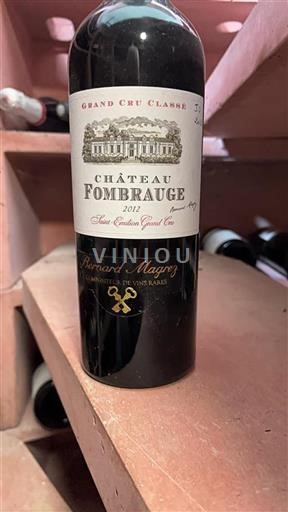 Burdeos Saint-Émilion Gran Cru Grand Cru Château Fombrauge 2012