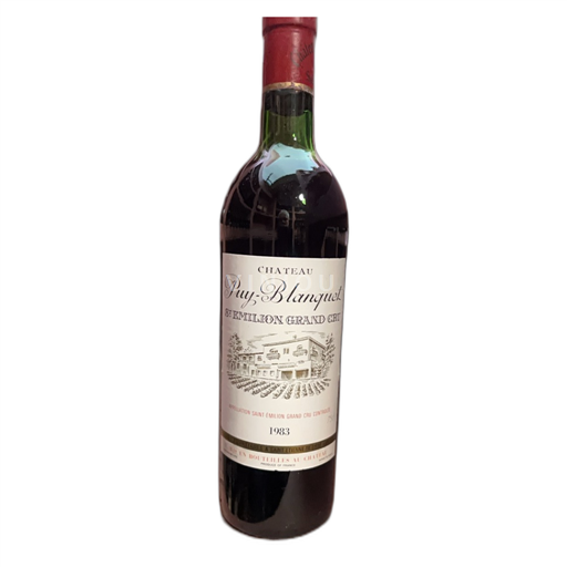 Bordeaux Saint-Émilion Grand Cru Grand Cru Château Puyblanquet 1983