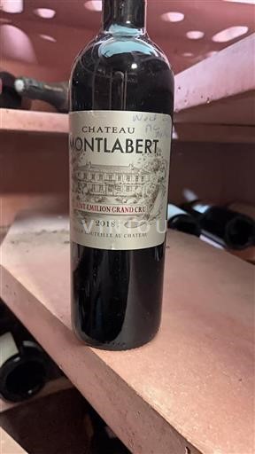 Burdeos Saint-Émilion Gran Cru Grand Cru Montlabert 2018