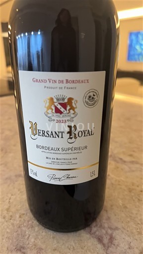 Bordeaux Bordeaux supérieur Versant Royal 2023