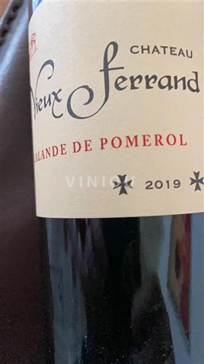 Bordeaux Lalande-de-Pomerol Vieux Ferrand 2019