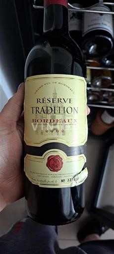 Bordeaux Réserve Tradition 2002