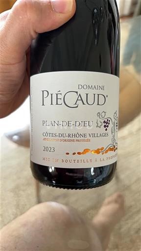 Rhône-dalen Côtes-du-Rhône-Villages Domaine Piécaud Plan-de-Dieu 2023