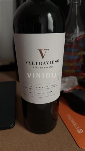 Castilien og León Ribera del Duero Valtravieso Vino de Páramo 2019