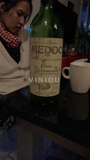 Bordeaux Médoc Cave Personnelle 1979