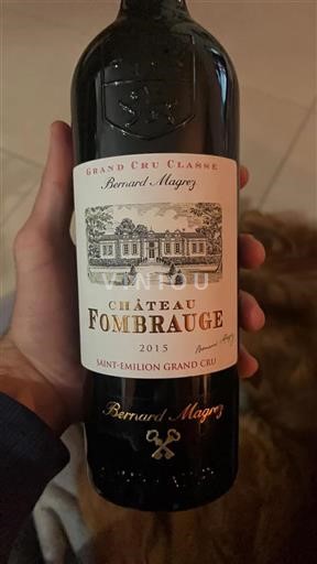 Burdeos Saint-Émilion Gran Cru Grand Cru Château Fombrauge 2015