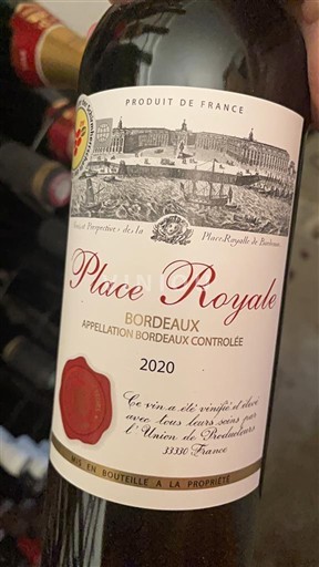 Bordeaux Place Royale 2020