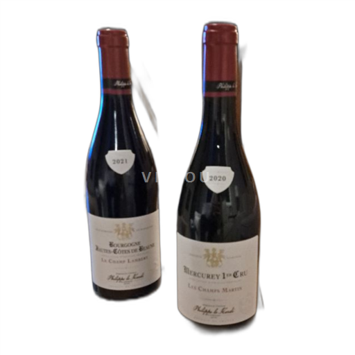 Burgundi Mercurey Premier Cru Château Philippe Le Hardi Les Champs Martin 2020
