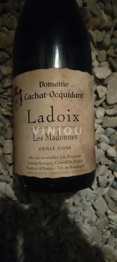 Burgundi Ladoix Grand Cru Cachatocquidant Les Madonnes Vieille Vigne 2021