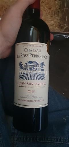 Bordeaux Lussac-saint-émilion Château La Rose Perruchon 2018