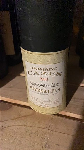 Rosellón Rivesaltes Cazes Aimé Cazes 1980