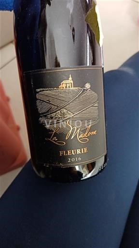 Beaujolais Fleurie. Domaine La Madone 2016