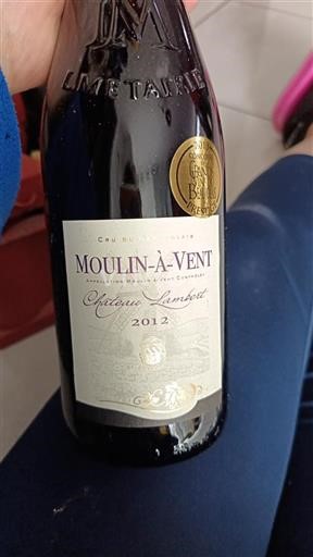 Beaujolais Moulin-à-vent Château Lambert 2012
