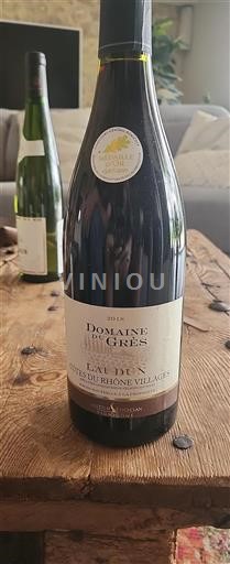 Rona dolina Côtes-du-Rhône-Villages Domaine Grès Laudun 2018