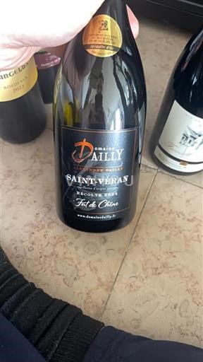 Burgundi Saint-Véran Domaine Dailly Fût de Chêne 2024