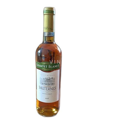 Bordeaux Sauternes Château Chantet Blanet 2016