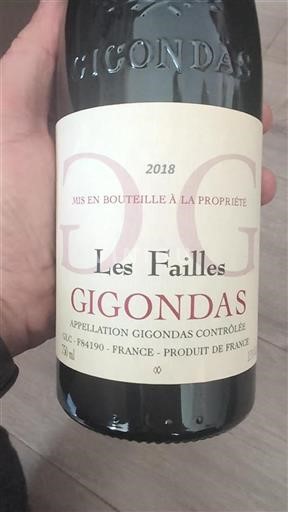 Valle del Rodano Gigondas Les Failles 2018