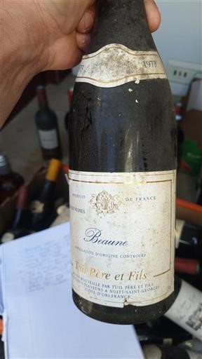 Borgonha Beaune Tuil Père Et Fils 1973