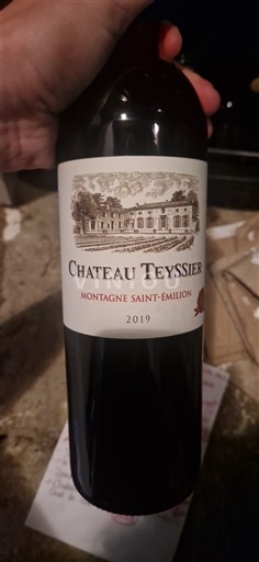 Bordeaux Montagne-Saint-Émilion Château Teyssier 2019