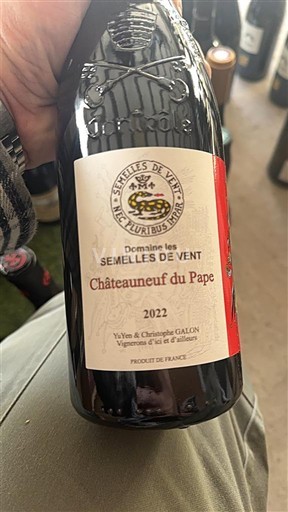 Rhônen laakso Châteauneuf-du-Pape Domaine Les Semelles De Vent 2022