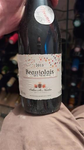Beaujolais Cellier St. Nicolas Nouveau 2013