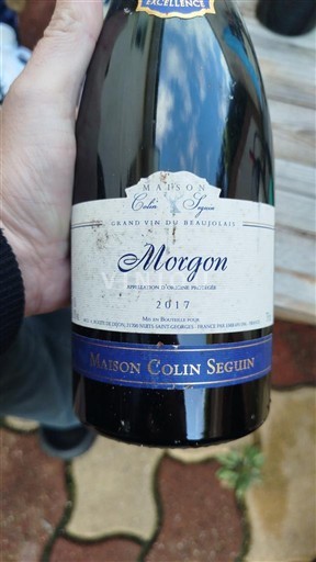 Beaujolais Morgon Maison Colin Seguin 2017