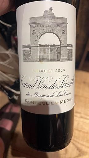 Bordeaux Saint-Julien Grand Cru Château Léoville Las Cases Grand Vin de Leoville 2006