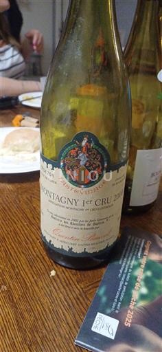 Borgoña No especificado Premier Cru Quentin Beaufort Tastevinage 2002