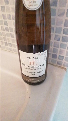 Elzas Niet gespecificeerd Henri Ehrhart Réserve Particulière 2019
