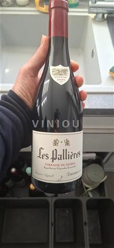 Rhônen laakso Gigondas Les Pallières Terrasse du Diable 2020