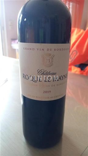 Burdeos Castillon-costas-de-burdeos Château Roque Le Mayne 2019