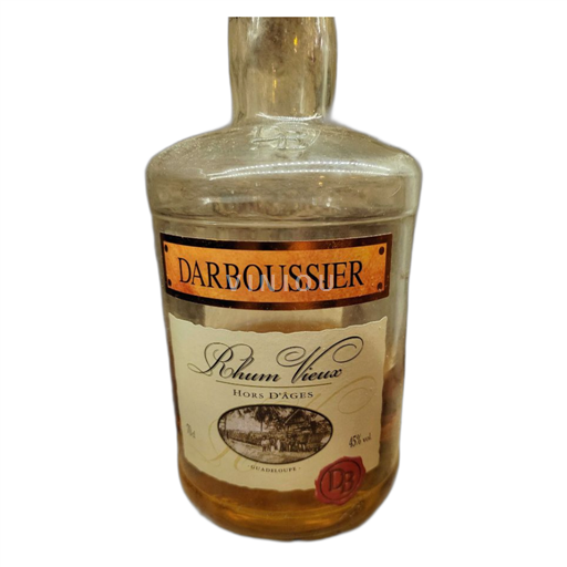 Rum Amberkleurig Rhum vieux hors d age Darbousier 10a Guadeloupe Niet gespecificeerd