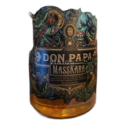 Rum Amberkleurig Masskara Don Papa 5a Filipijnen Niet gespecificeerd