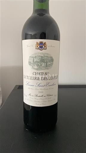 Bordéus Lussac-Saint-Émilion Château La Tuilerie Des Combes 2000