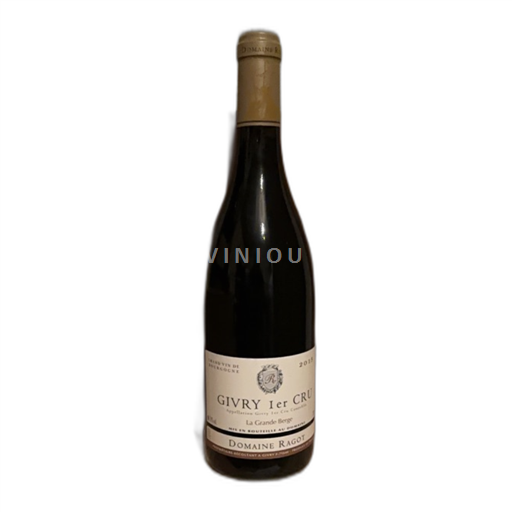 Vin Rouge sec La Grande Berge Domaine Ragot 2015 France Bourgogne AOC Premier Cru