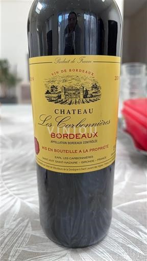 Bordeaux Château Les Carbonnières 2019