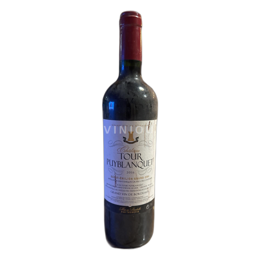 Bordéus Saint-Émilion Grand Cru Château Tour Puyblanquet 2016