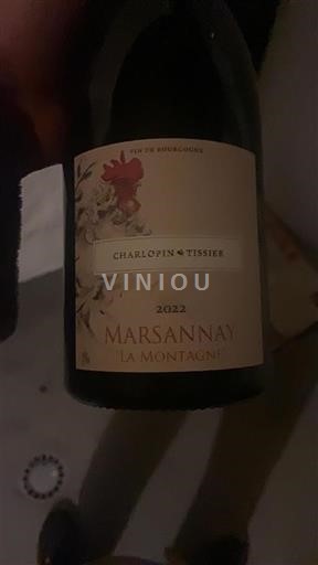 Burgundi Marsannay Grand Cru Charlopin Tissier La Montagne 2022