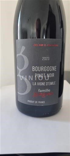 Burgundy Grand Cru Famille Gueguen La Vigne d'Emile 2023