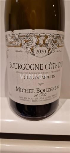 Burgund Burgund Côte d'Or Michel Bouzereau Et Fils Clos du Moulin 2020