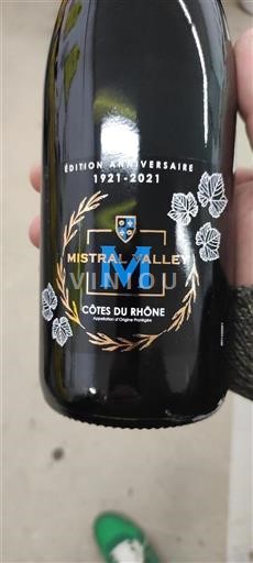 Vallée du Rhône Côtes-du-rhône Mistral Valley 2021