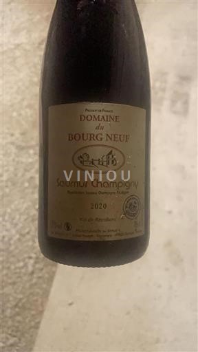 Loirevallei Saumur-champigny Domaine Bourg Neuf 2020