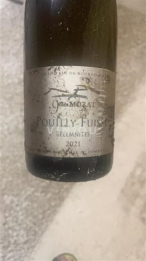 Borgogna Pouilly-fuissé Gilles Morat Bélemnites 2021