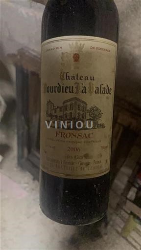 Bordeaux Fronsac Château Bourdieu La Valade 2006