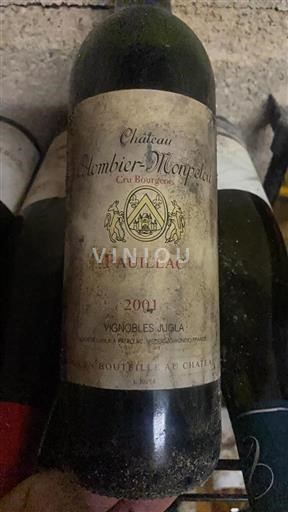 Bordeaux Pauillac Grand Cru Clombiermonpelou 2001