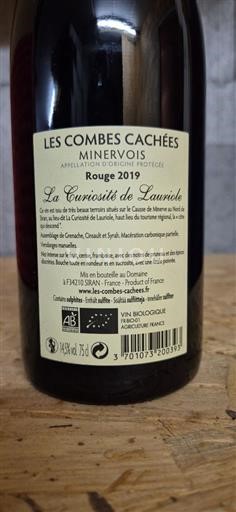 Languedoque Minervois Le Combes cachées La curiosité de Lauriole 2019