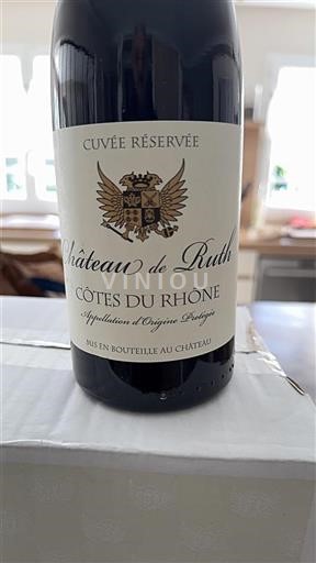 Thung lũng Rhône Côtes-du-rhône Château Ruth Réservée 2024