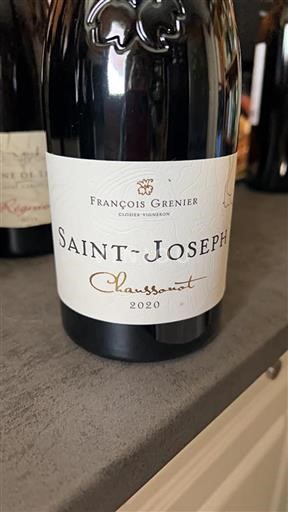 Rhônetal Saint-Joseph François Grenier Chaussonot 2020