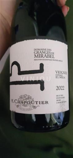 Alpen en Rhônevallei Coteaux de l'Ardèche Domaine Des Granges De Mirabel Viognier 2022